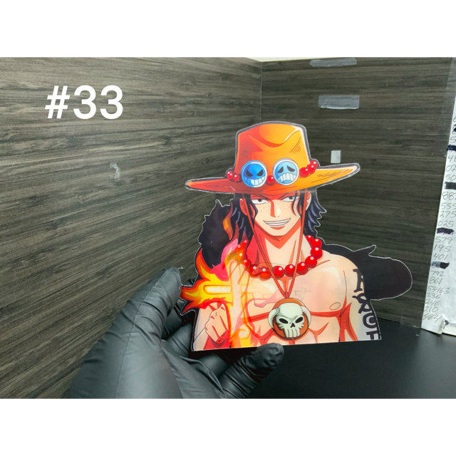 Anime 3d stickers