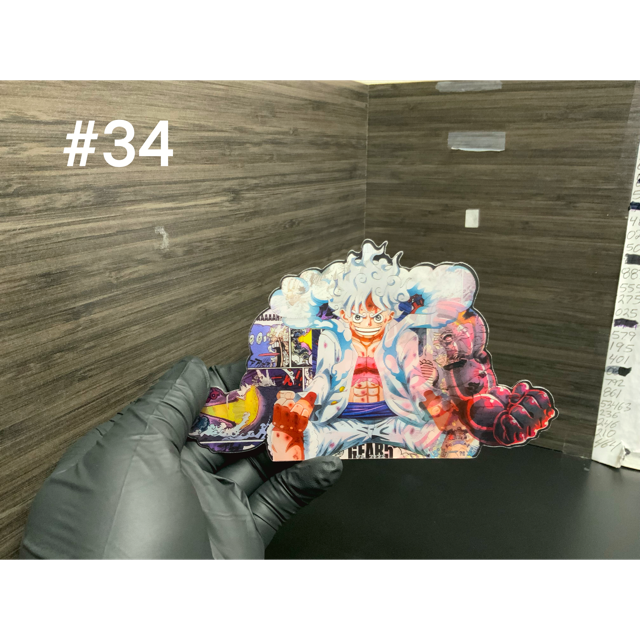 Anime 3d stickers