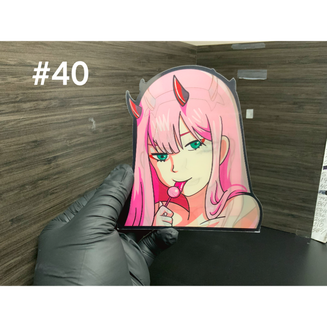 Anime 3d stickers