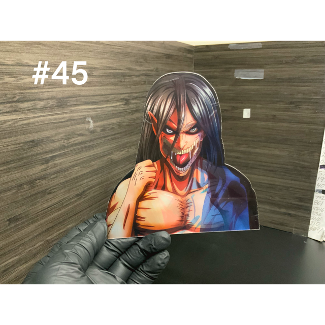 Anime 3d stickers