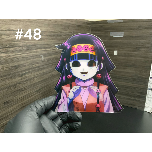 Anime 3d stickers