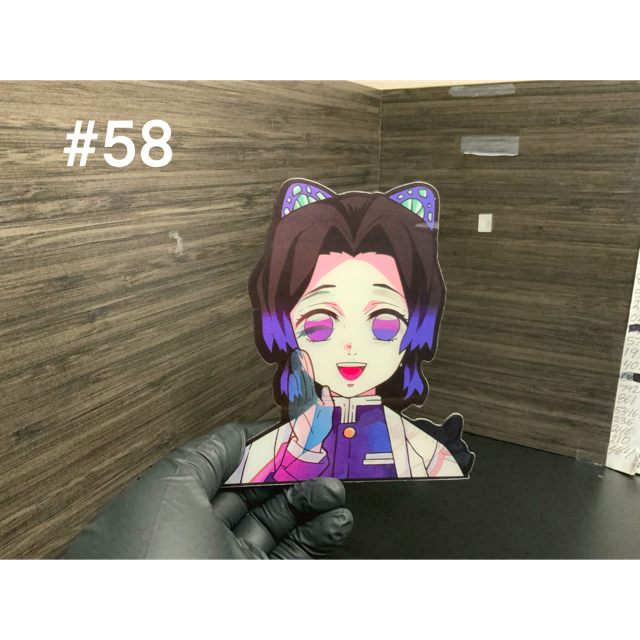 Anime 3d stickers