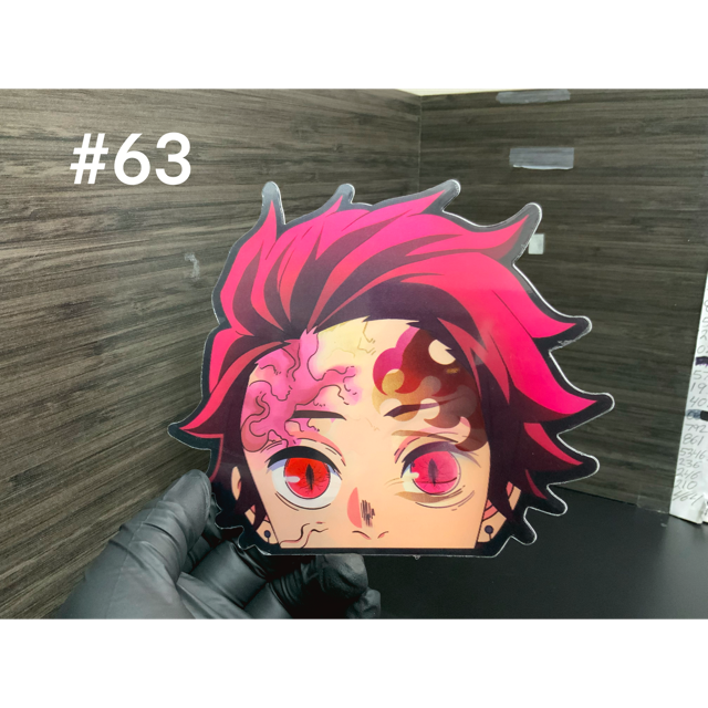 Anime 3d stickers