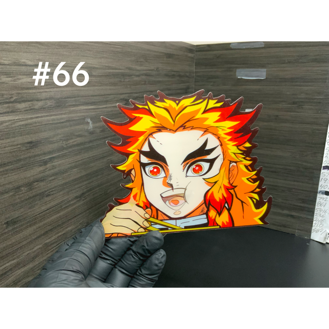 Anime 3d stickers