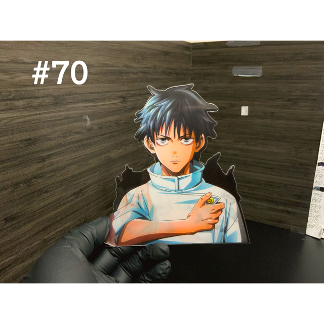 Anime 3d stickers