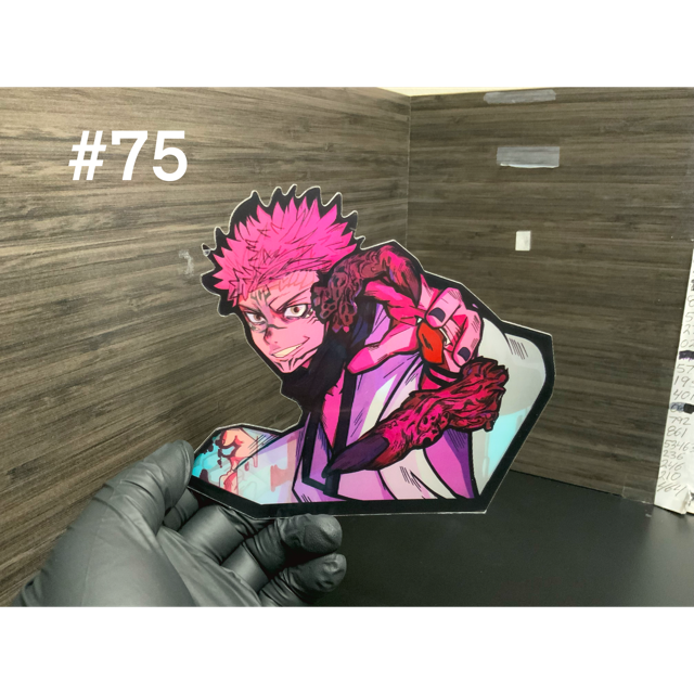 Anime 3d stickers