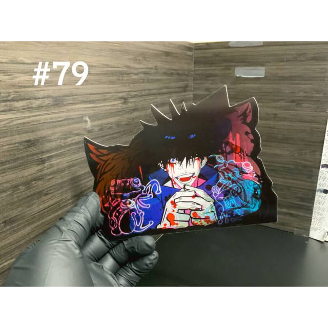 Anime 3d stickers