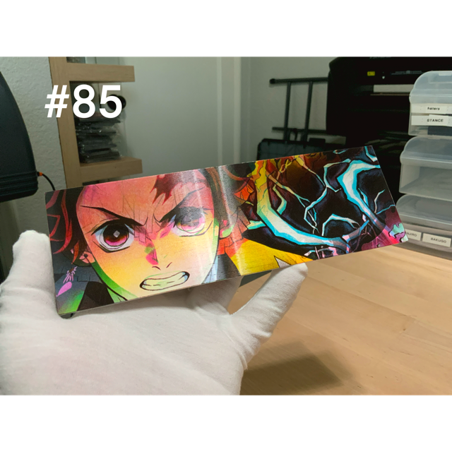 Anime 3d stickers