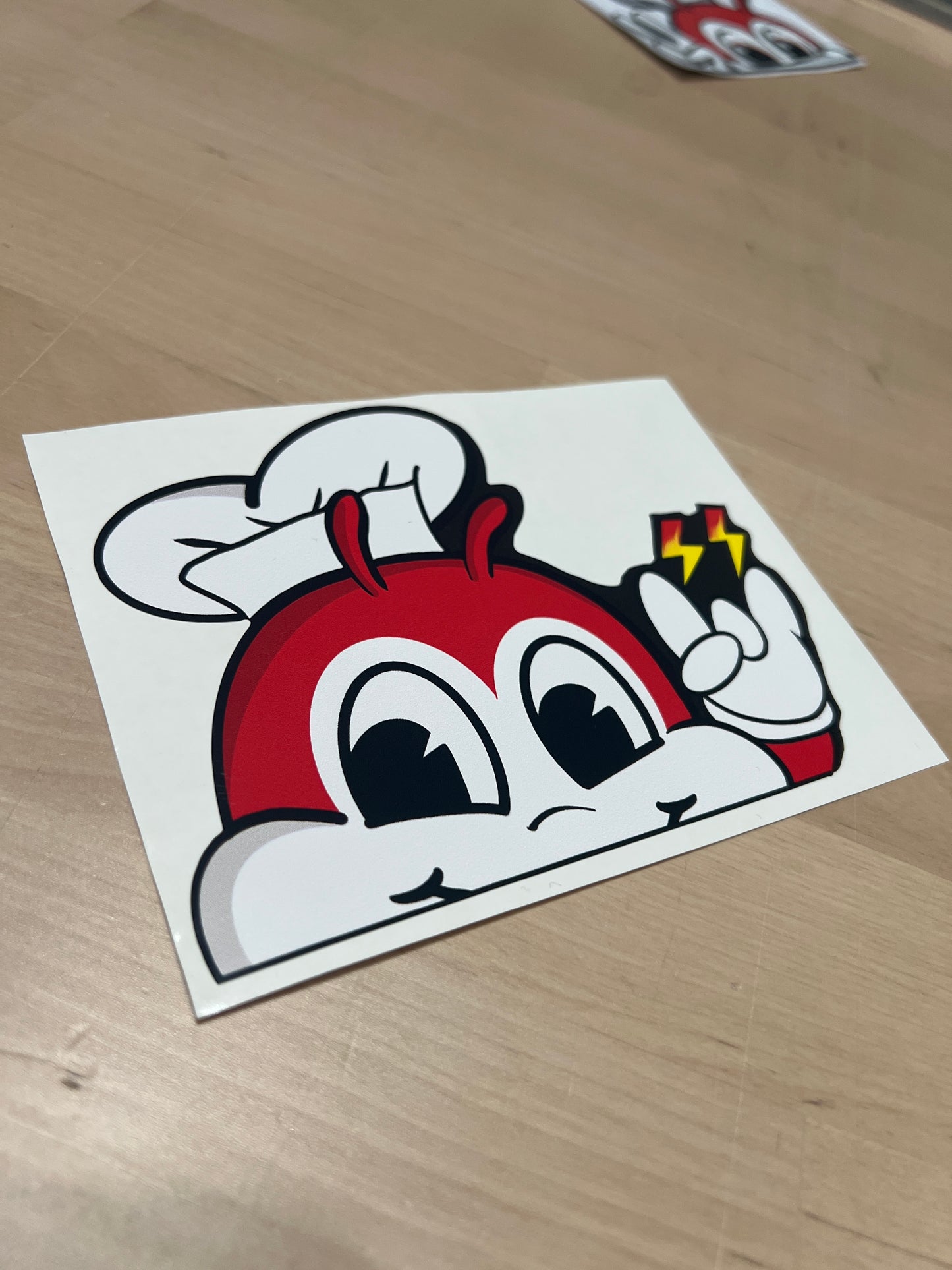 Rock on jollibee stickers